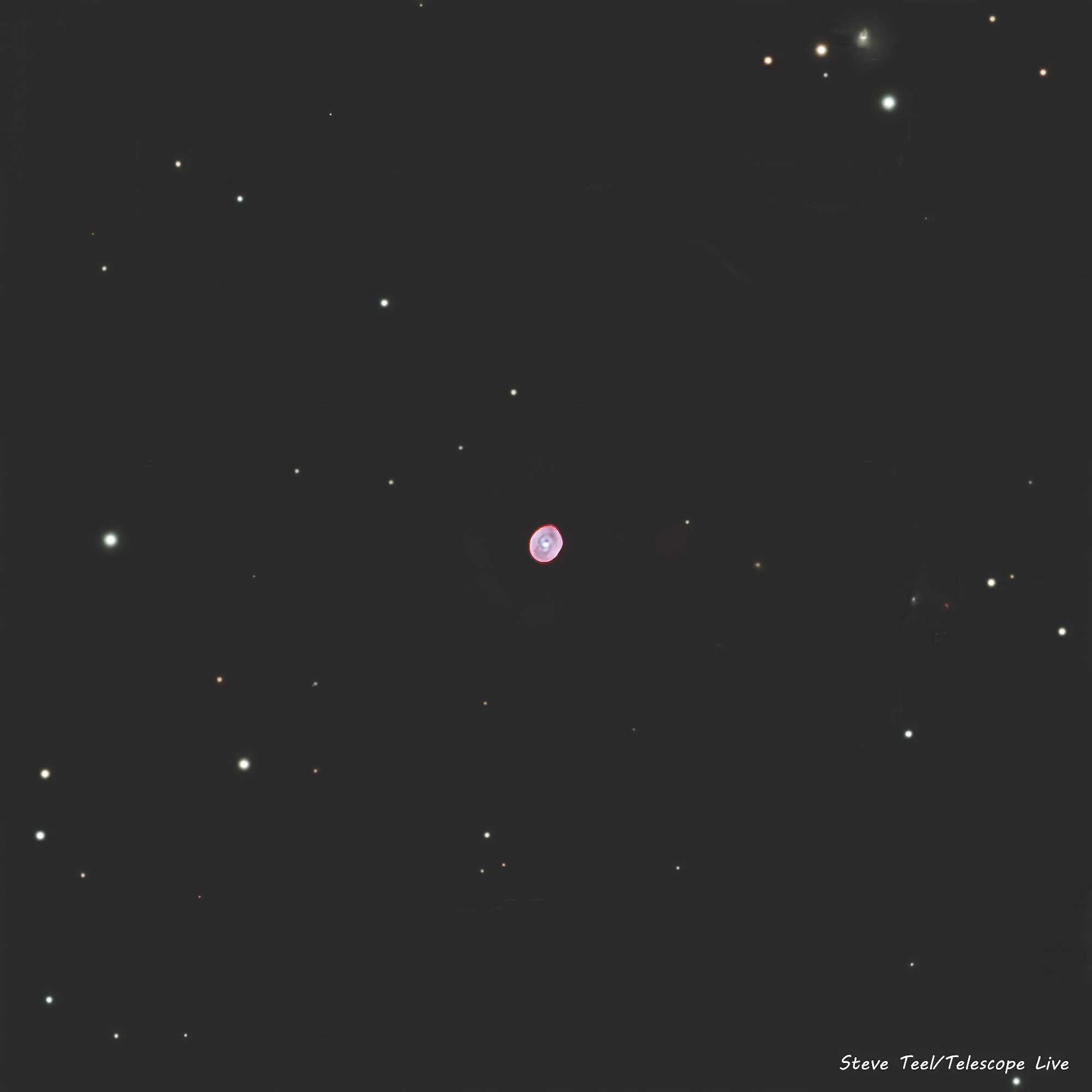 The Spirograph Nebula, IC418 | Telescope Live